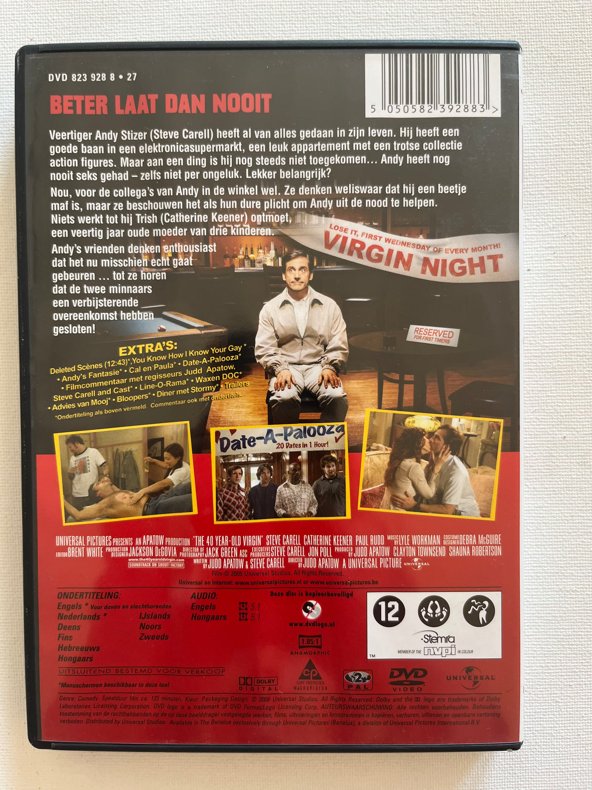 The 40-Year-Old Virgin – DVD (2005) | Steve Carell & Paul Rudd