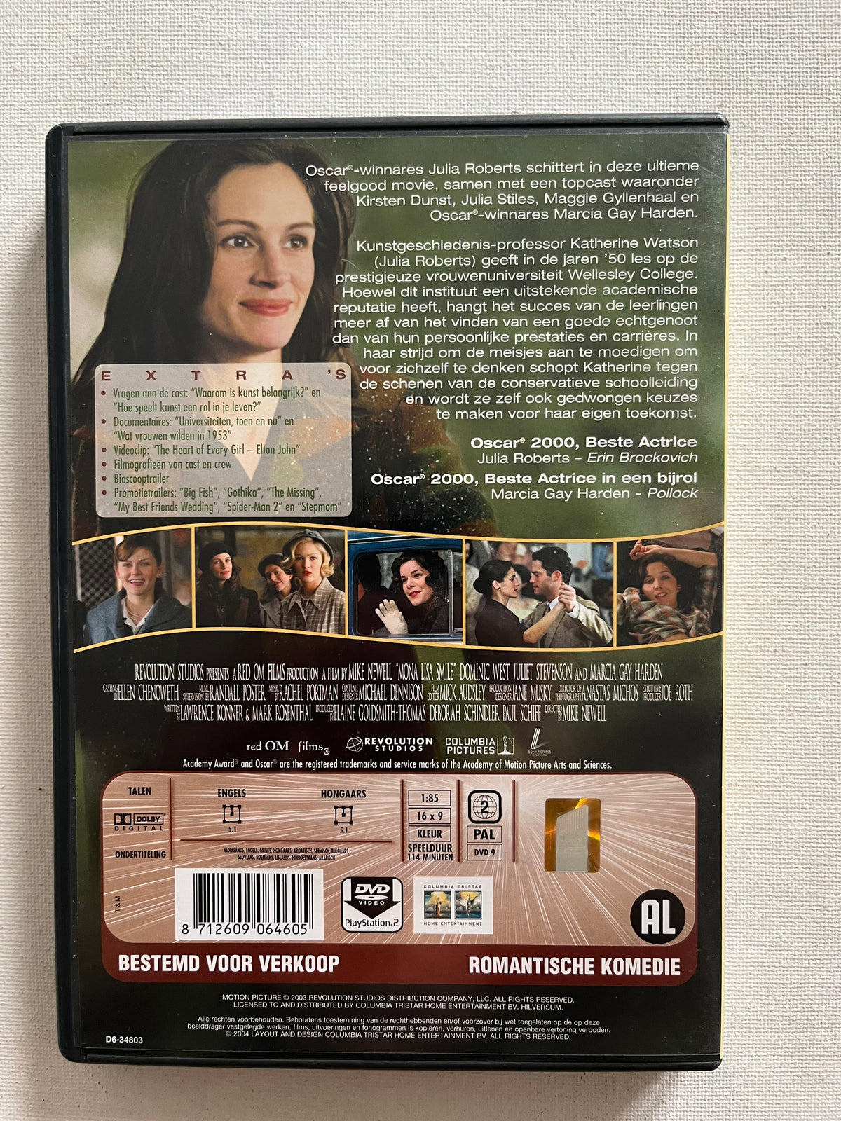 Mona Lisa Smile – DVD (2003) | Julia Roberts & Kirsten Dunst