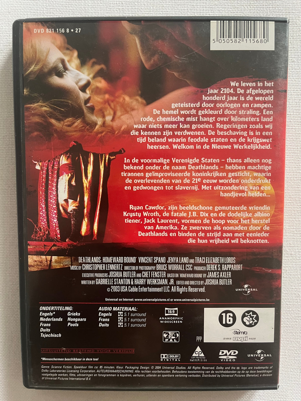 Deathlands – DVD (2003) | Vincent Spano & Jenya Lano