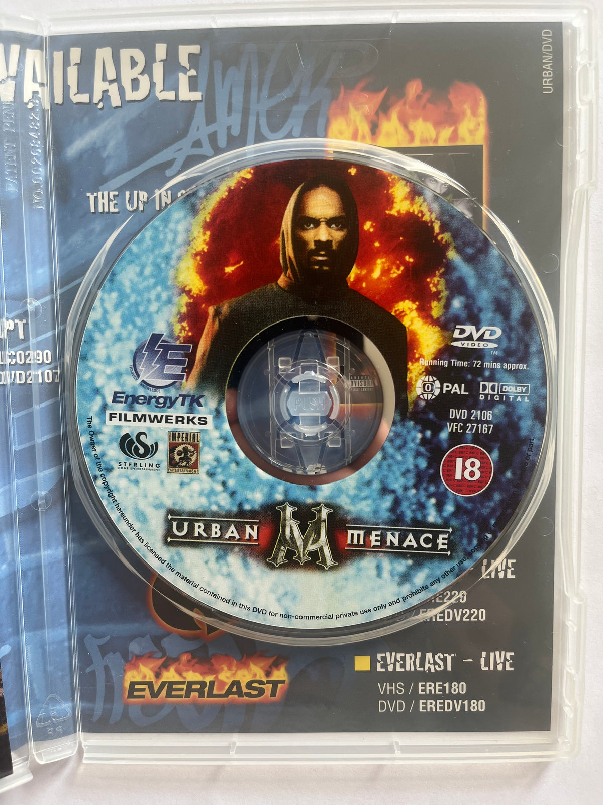 Urban Menace – DVD (1999) | Snoop Dogg, Ice-T & Big Pun