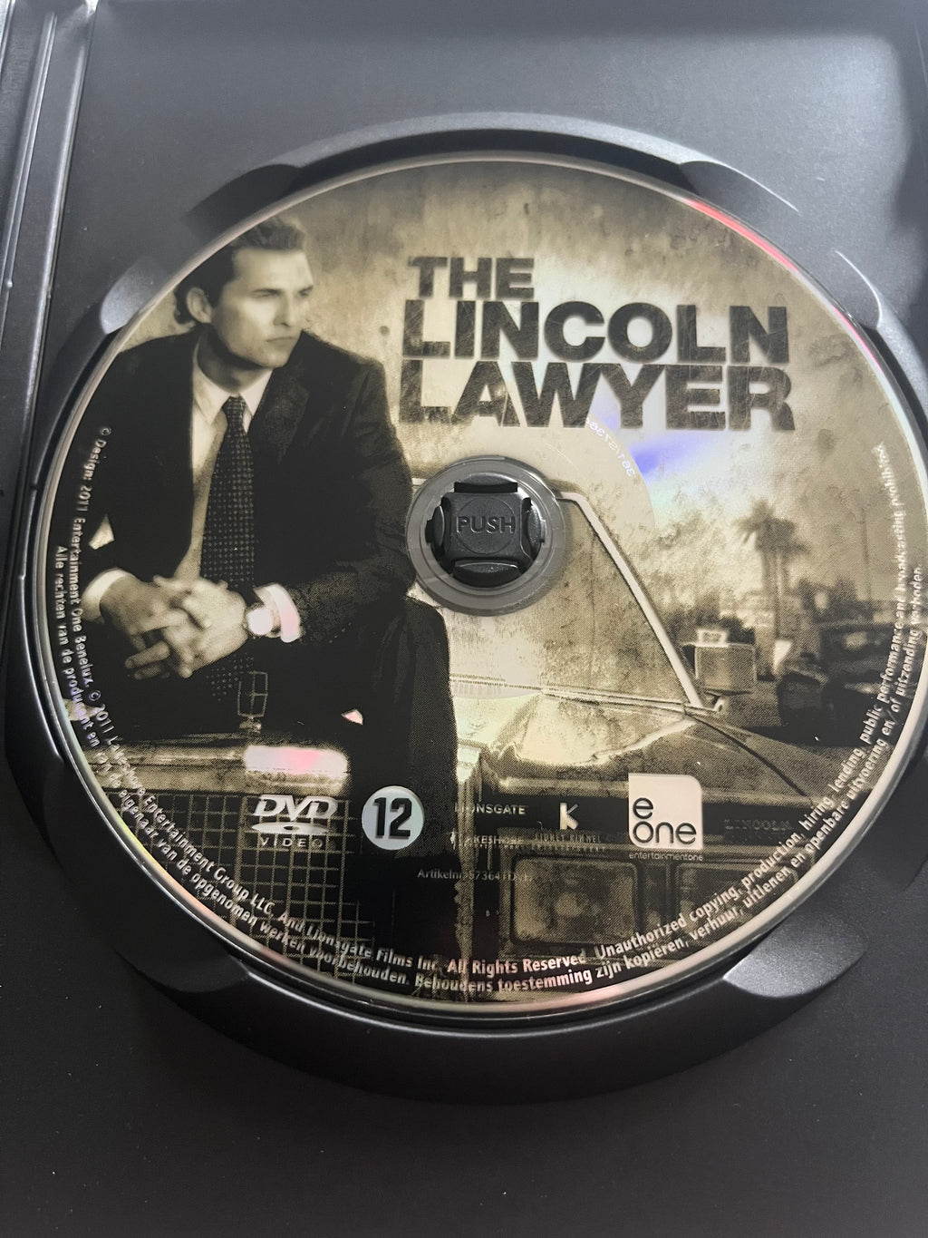 The Lincoln Lawyer – DVD (2011) | Matthew McConaughey & Ryan Phillippe