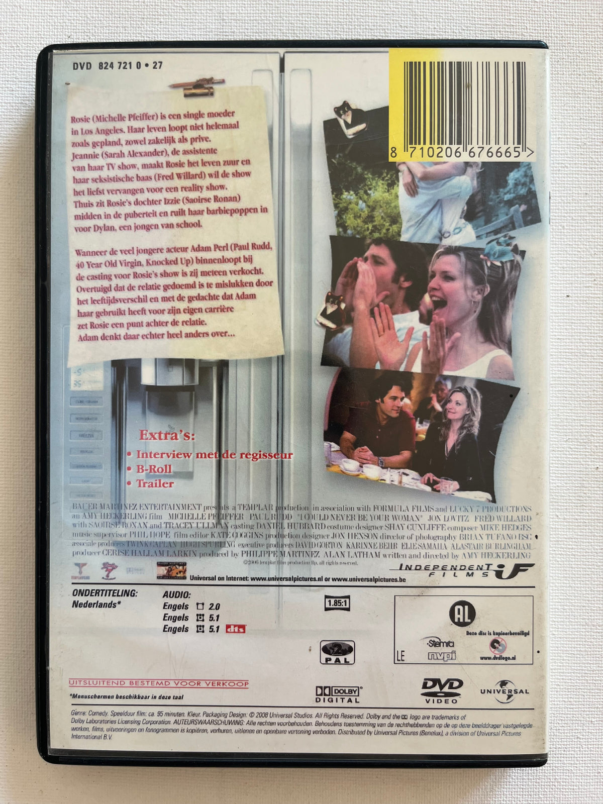 I Could Never Be Your Woman – DVD (2007) | Michelle Pfeiffer & Paul Rudd