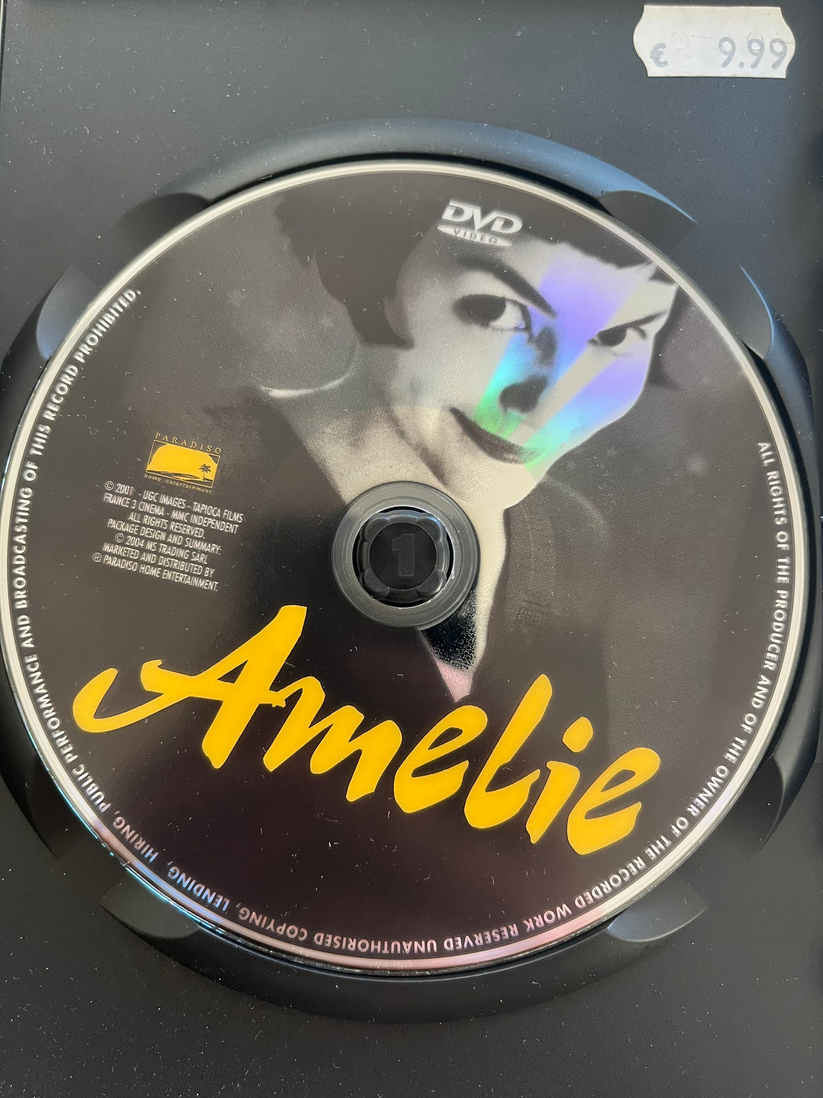 Amélie – DVD (2001) | Audrey Tautou & Mathieu Kassovitz