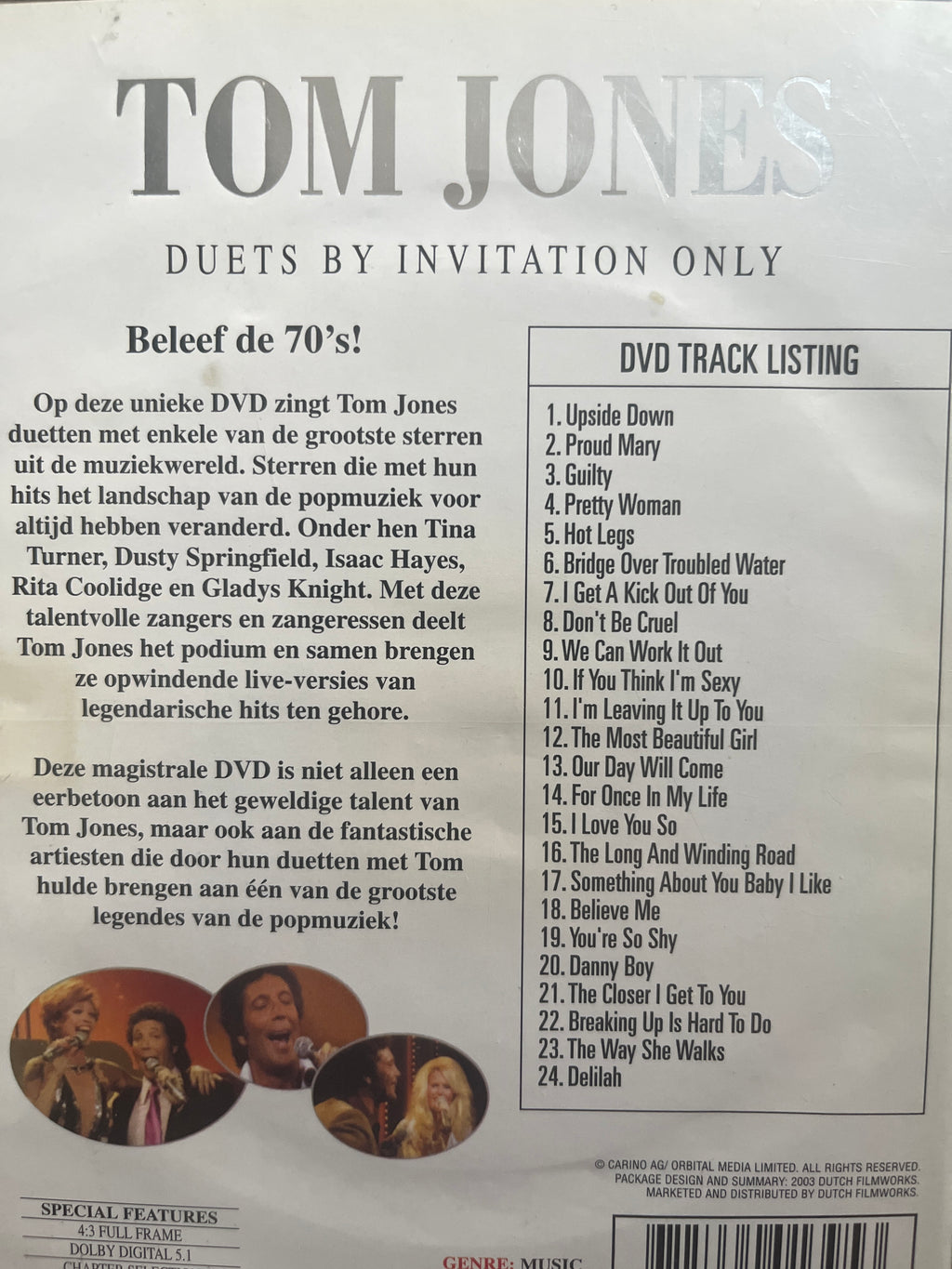 Tom Jones: By Invitation Only – DVD | Live Music & Greatest Hits