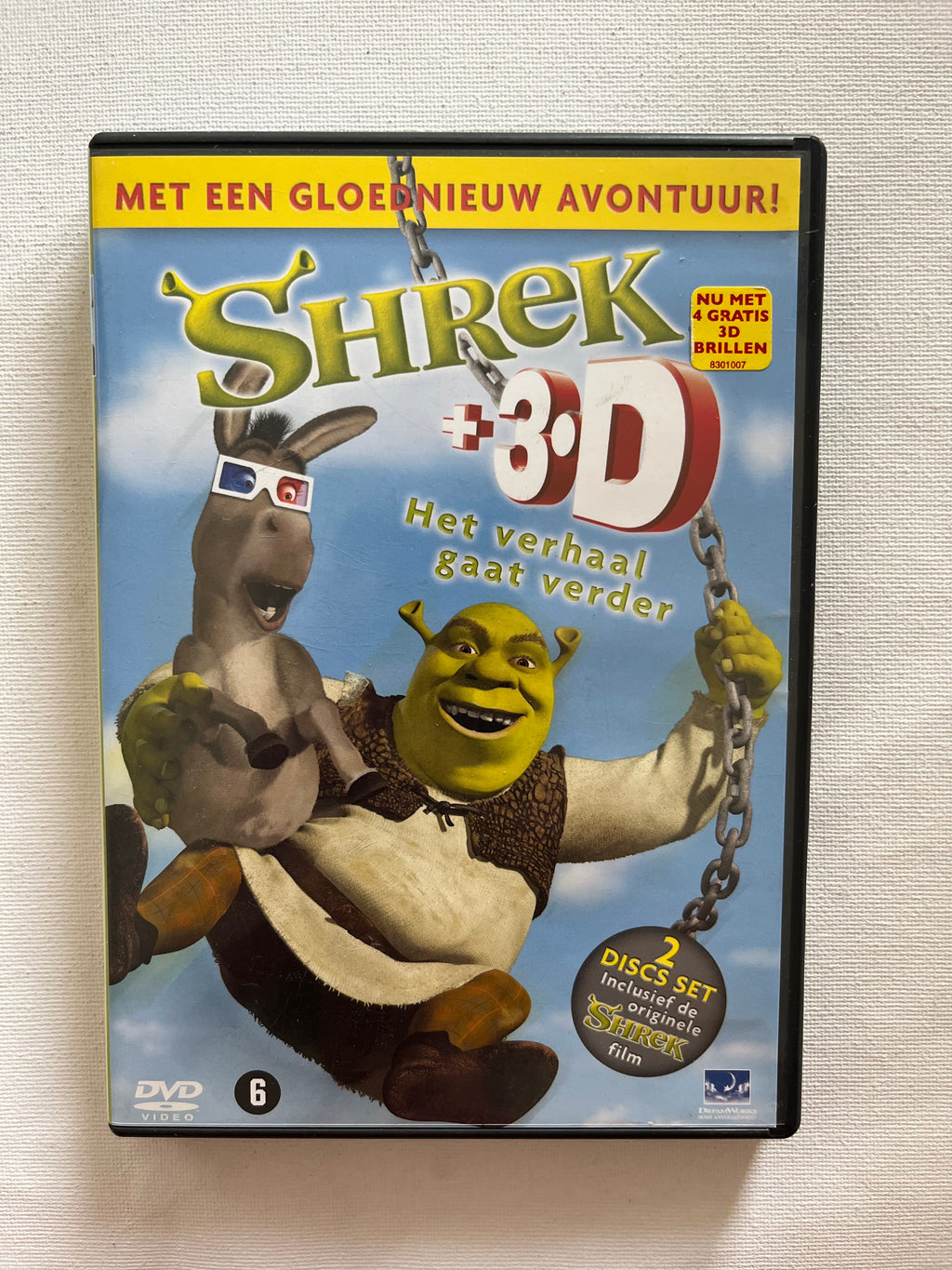 Shrek – 2-Disc 3D Edition DVD (2001) | Includes 3D Glasses