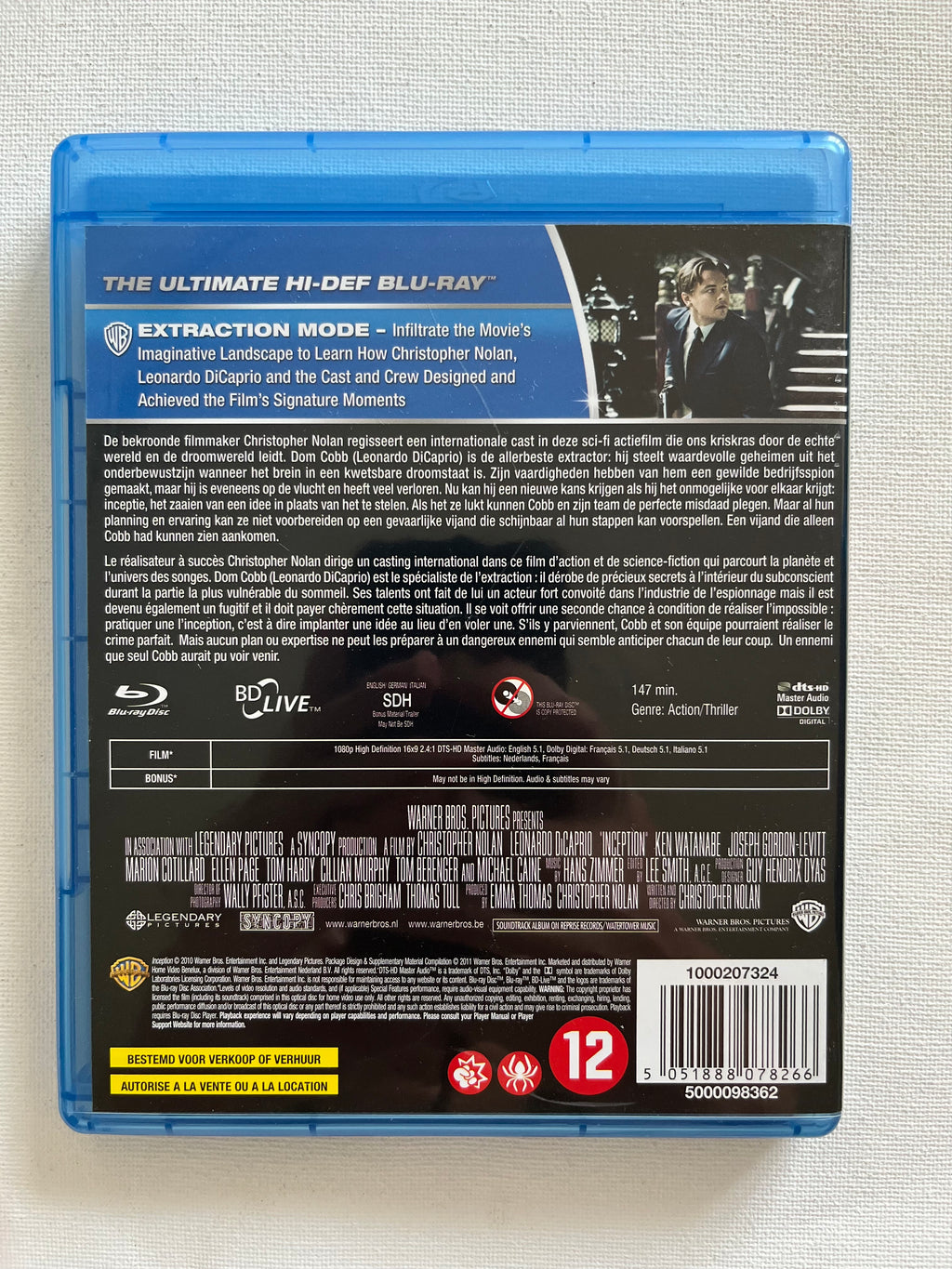 Inception – Blu-ray (2010) | Leonardo DiCaprio & Tom Hardy