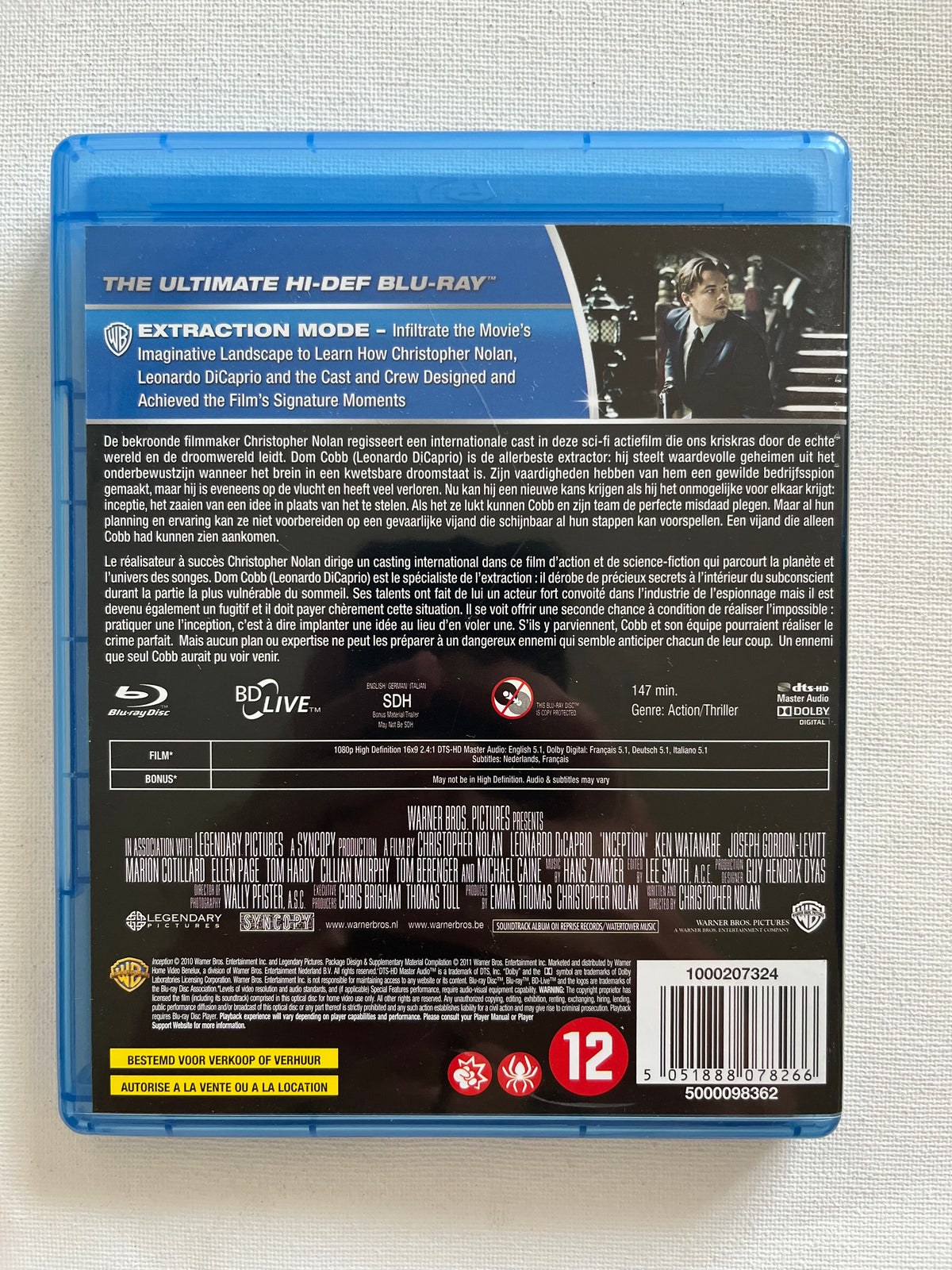 Inception – Blu-ray (2010) | Leonardo DiCaprio & Tom Hardy