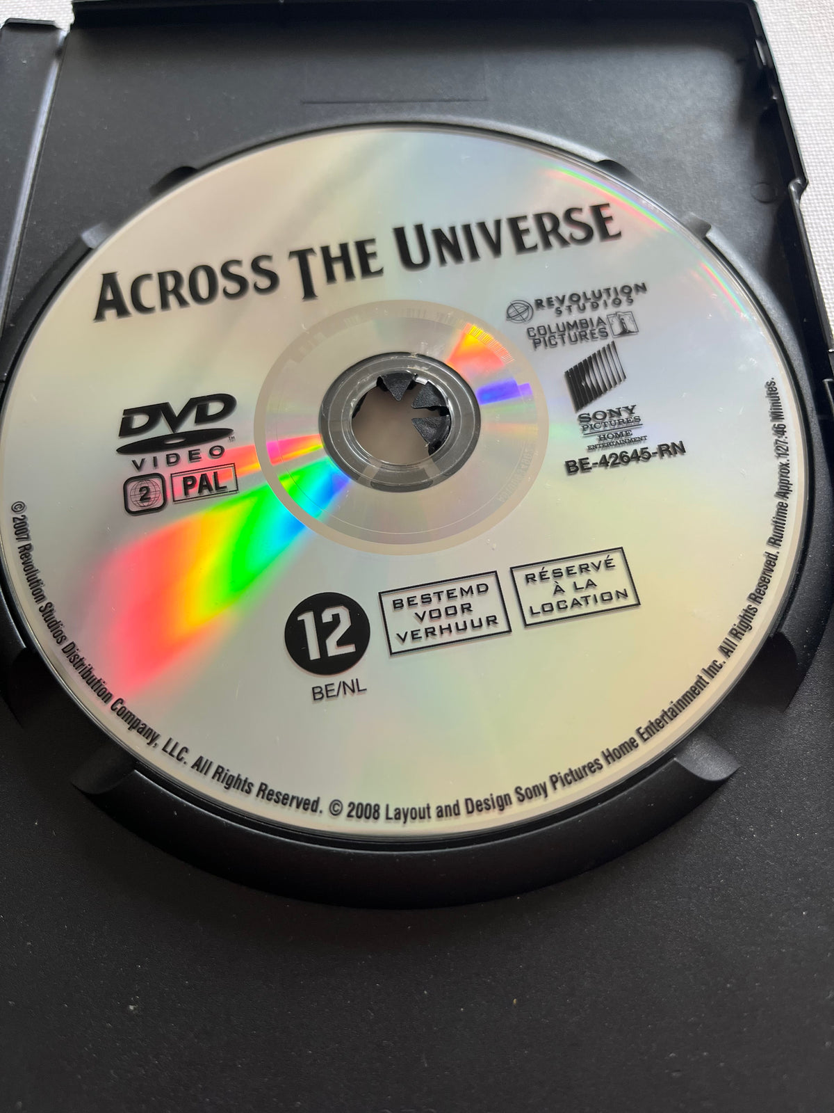 Across the Universe – DVD (2007) | Jim Sturgess & Evan Rachel Wood – Musical Drama