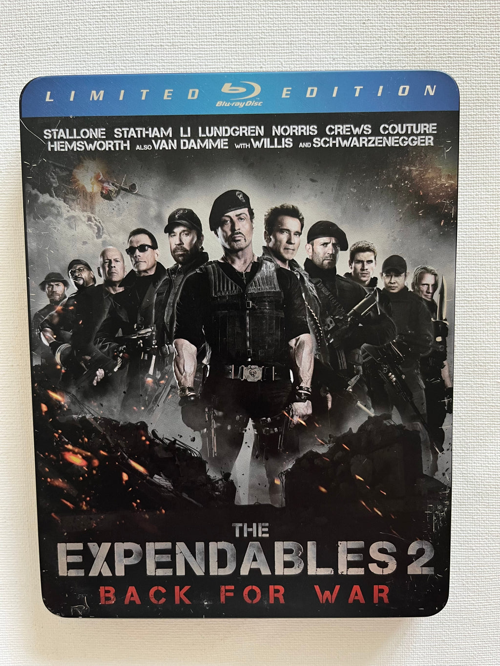 The Expendables 2 – Limited Edition Steelbook Blu-ray (2012) | Sylvester Stallone & Jason Statham