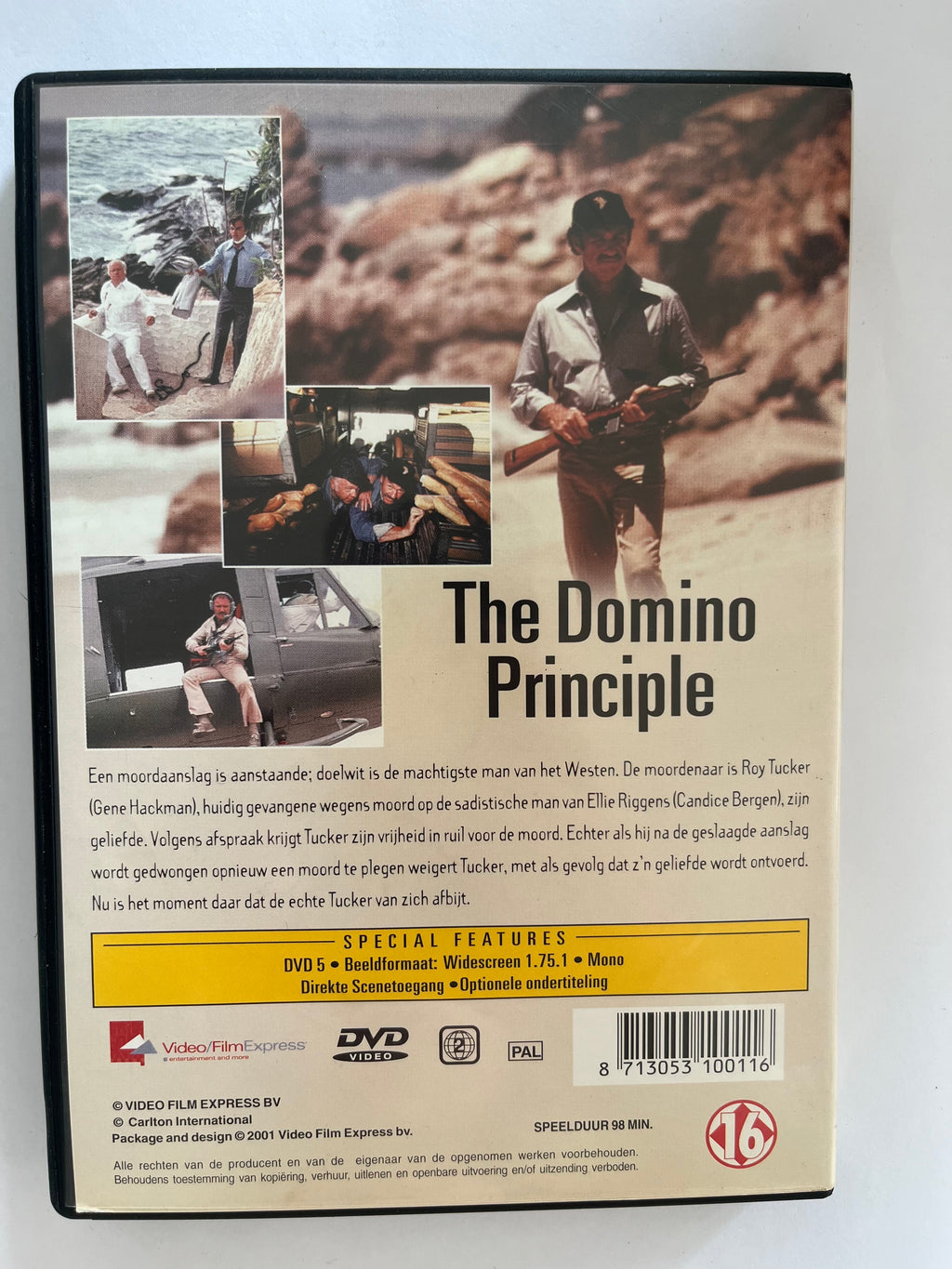 The Domino Principle – DVD (1977) | Gene Hackman & Candice Bergen