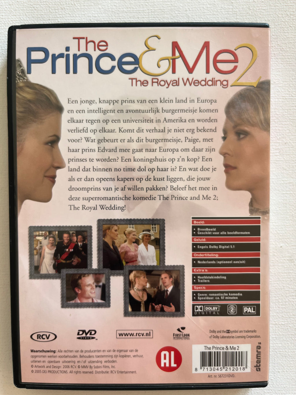 The Prince & Me 2: The Royal Wedding – DVD (2006) | Kam Heskin & Luke Mably