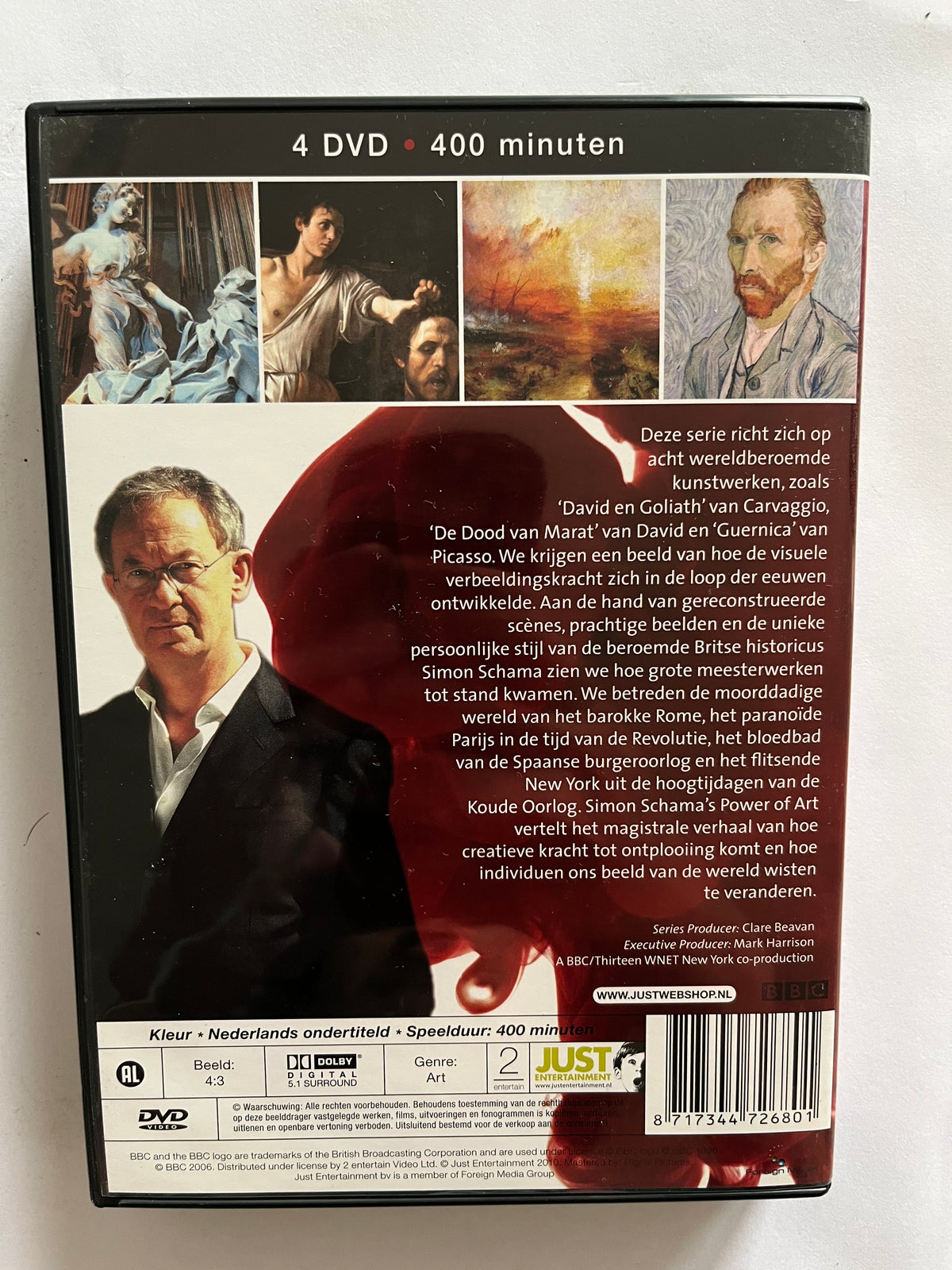 BBC Simon Schama’s Power of Art – The Complete Series DVD (2006)