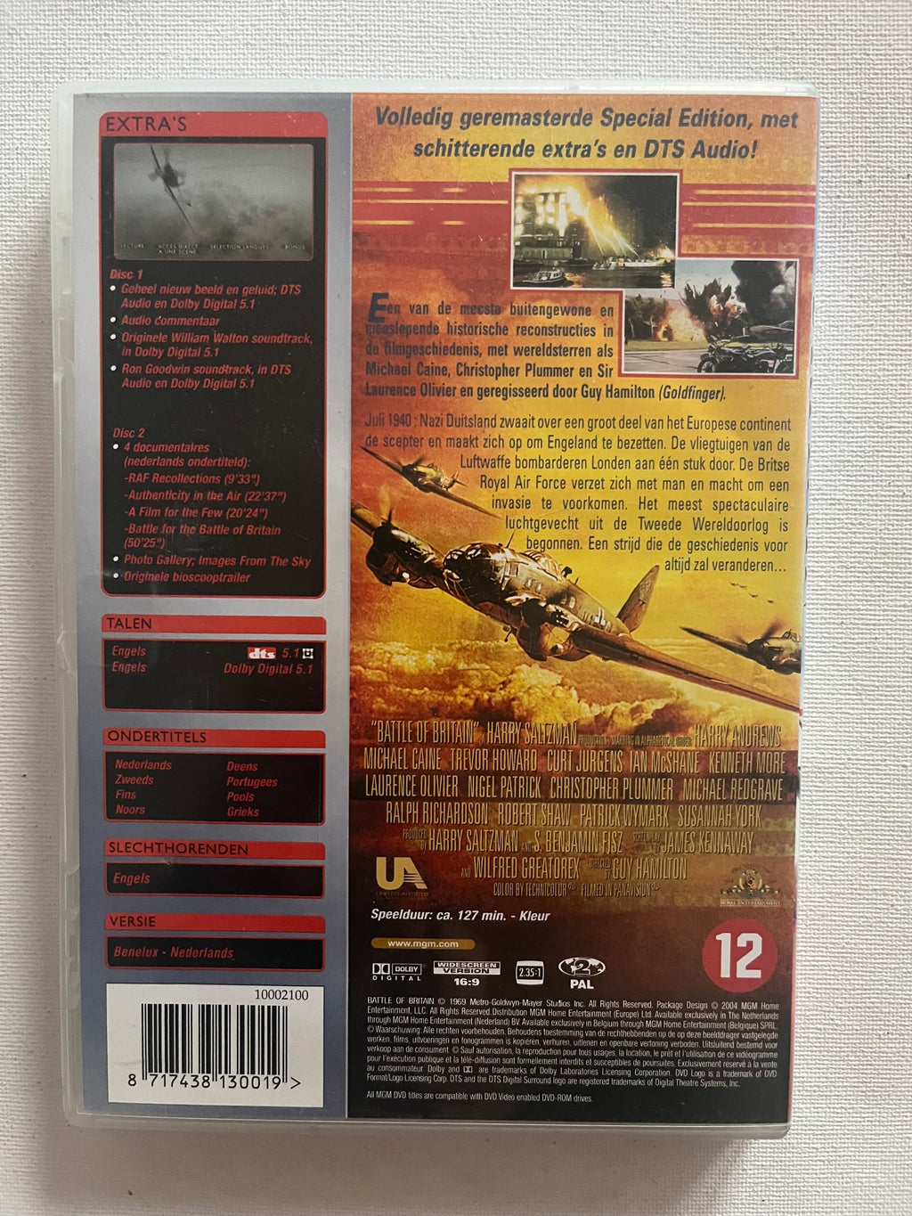 Battle of Britain – 2-Disc Special Edition DVD (1969) | Michael Caine & Laurence Olivier