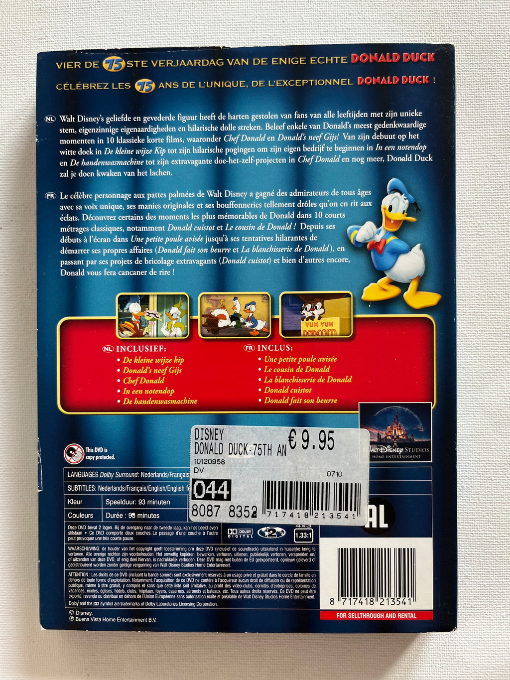 Disney Donald Duck – 75th Anniversary Limited Edition DVD | Collector’s Edition