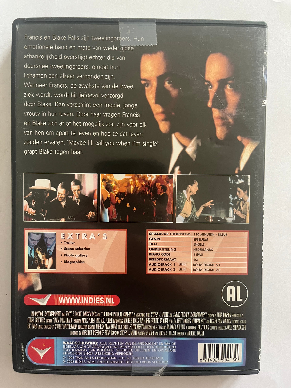 Twin Falls Idaho – DVD (1999) | Mark Polish & Michael Polish