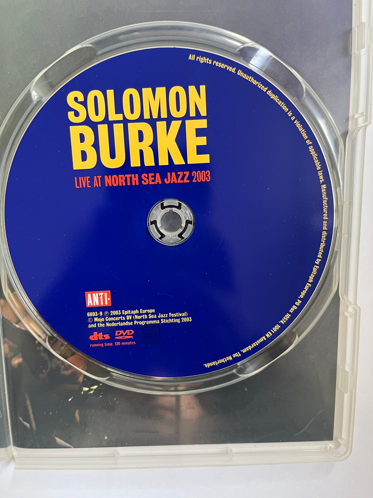 Solomon Burke – Live at North Sea Jazz DVD (2003) | Live Concert