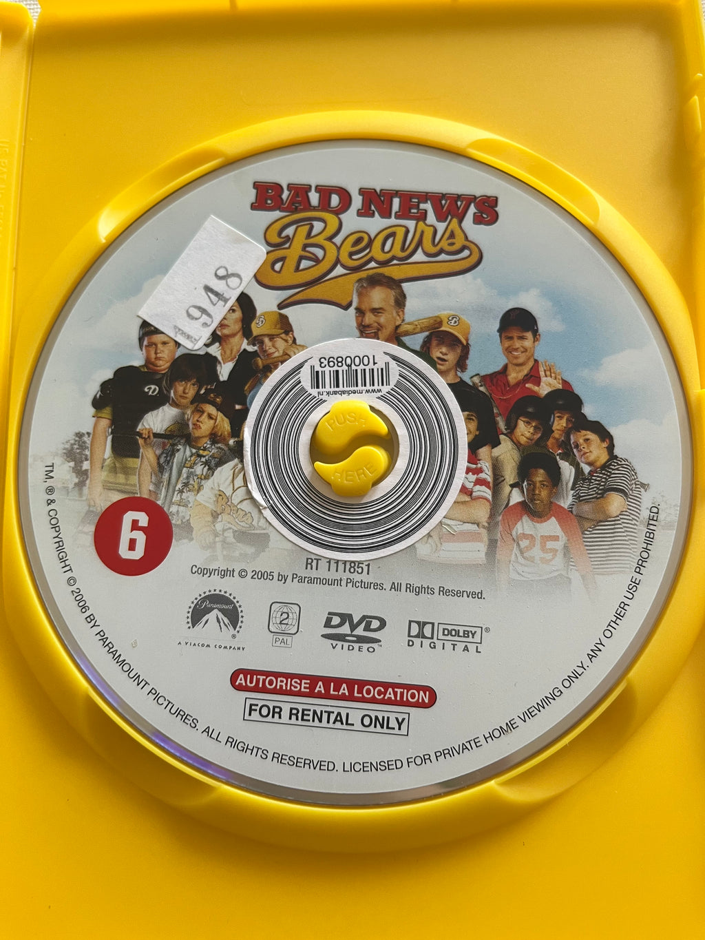 Bad News Bears – DVD (2005) | Billy Bob Thornton