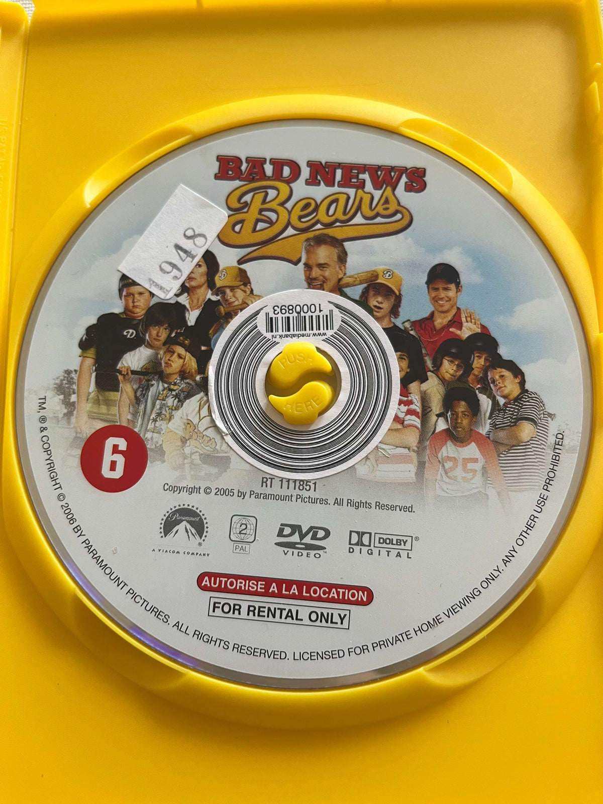 Bad News Bears – DVD (2005) | Billy Bob Thornton