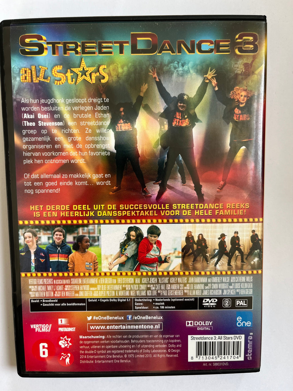 StreetDance 3: All Stars – DVD (2013) | Theo Stevenson & Akai Osei
