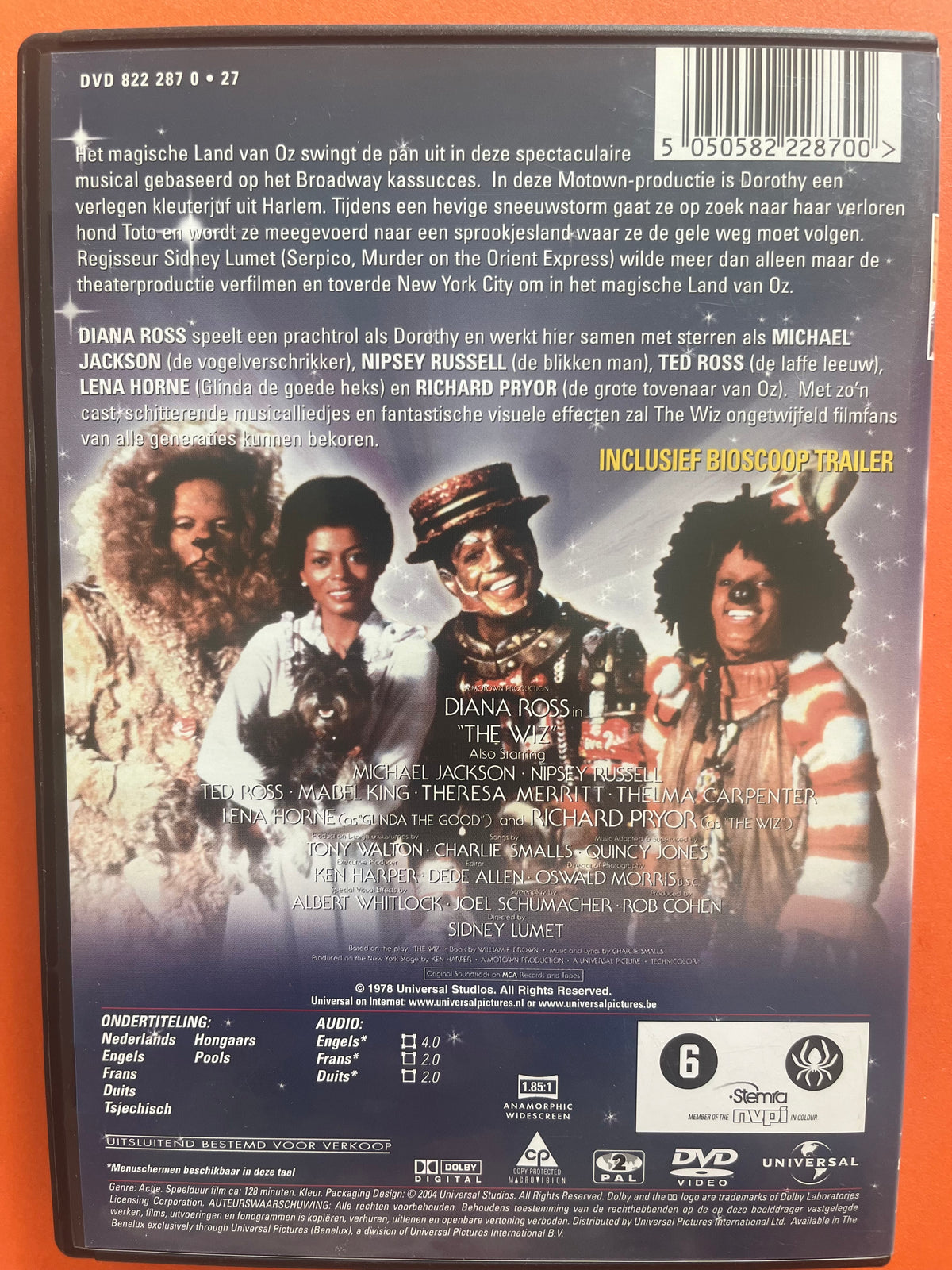 The Wiz – DVD (1978) | Diana Ross & Michael Jackson