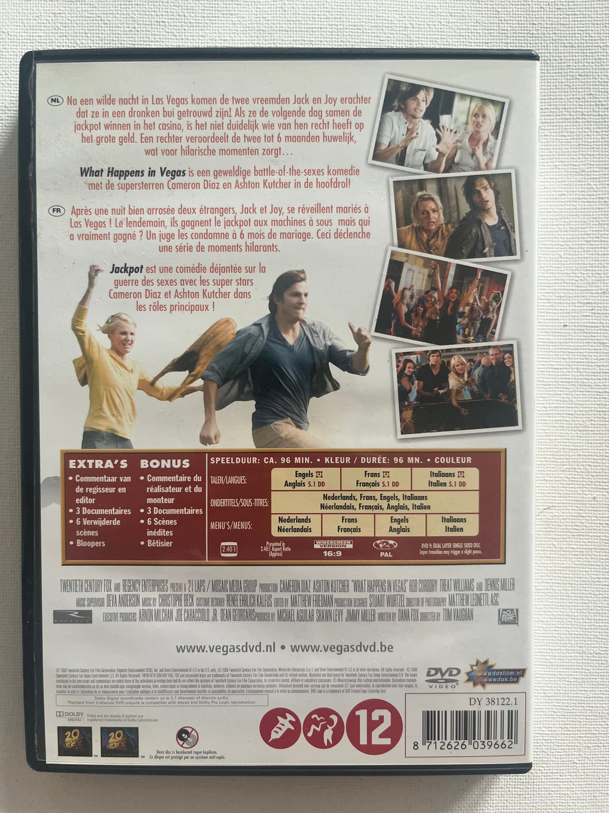 What Happens in Vegas – DVD (2008) | Cameron Diaz & Ashton Kutcher