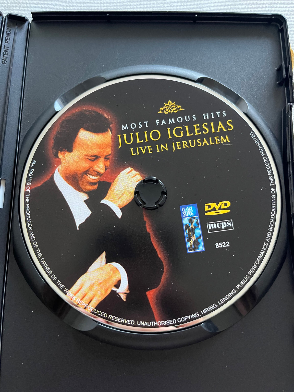 Julio Iglesias – Live in Jerusalem – DVD | Live Concert