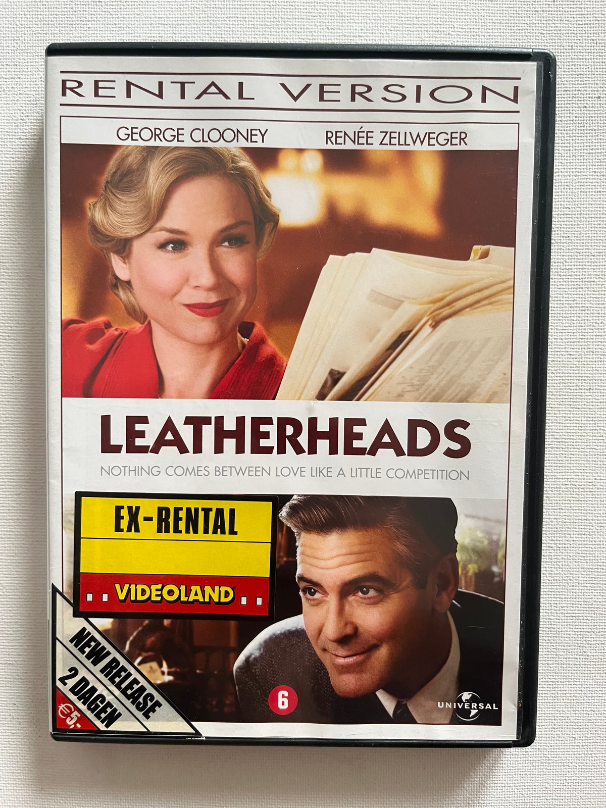 Leatherheads – DVD (2008) | George Clooney & Renée Zellweger