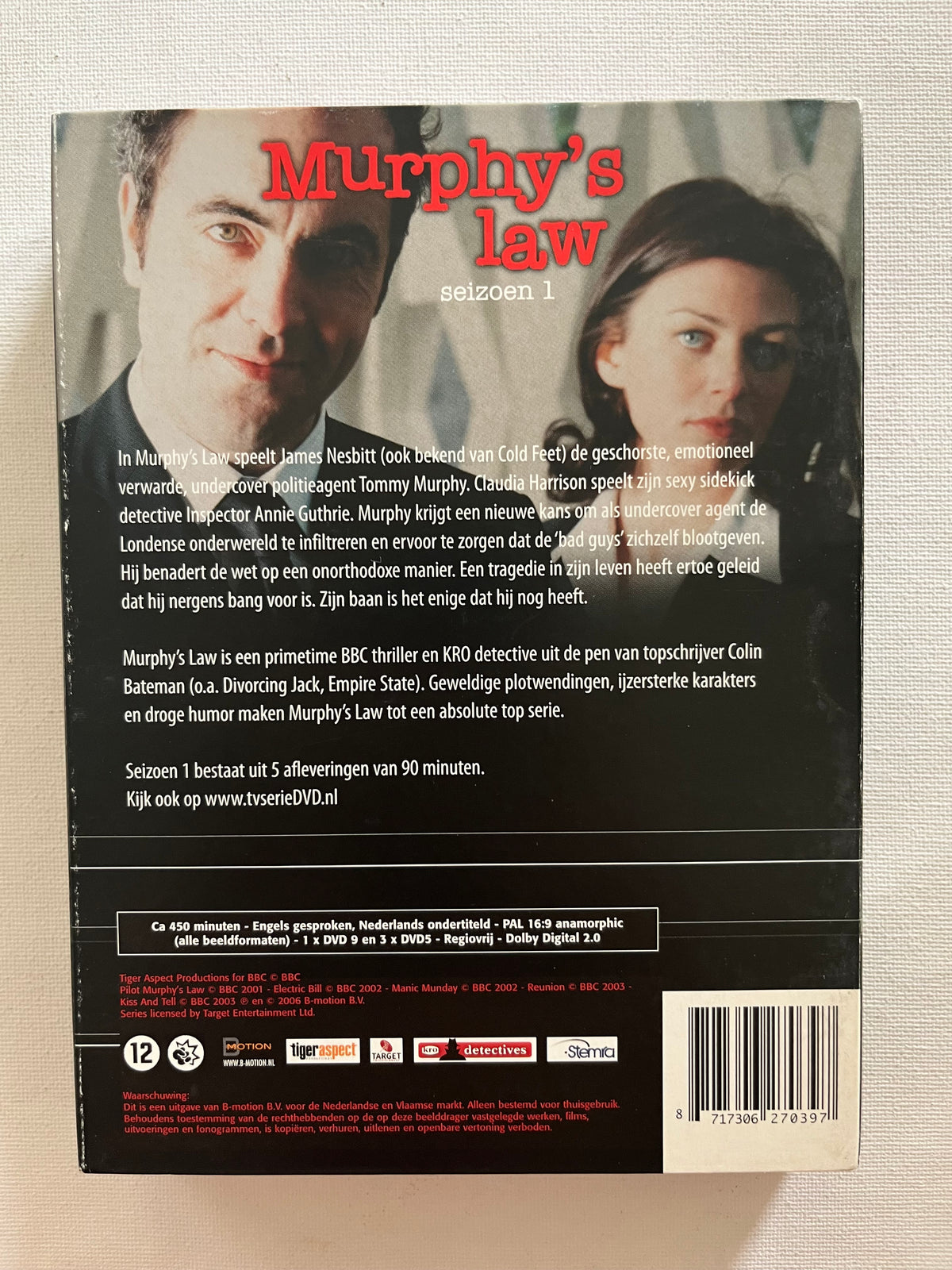 Murphy’s Law – Season 1 – DVD (2003) | James Nesbitt