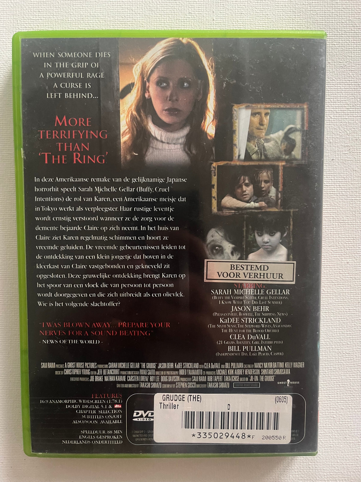 The Grudge – DVD (2004) | Sarah Michelle Gellar