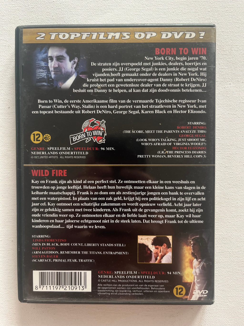 Born to Win + Wildfire – 2-Movie DVD Set | 2 Films