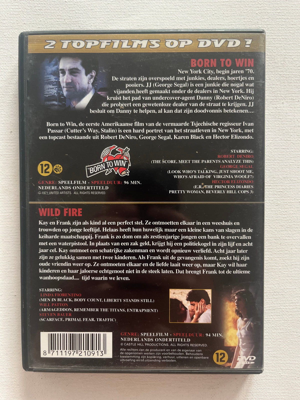 Born to Win + Wildfire – 2-Movie DVD Set | 2 Films