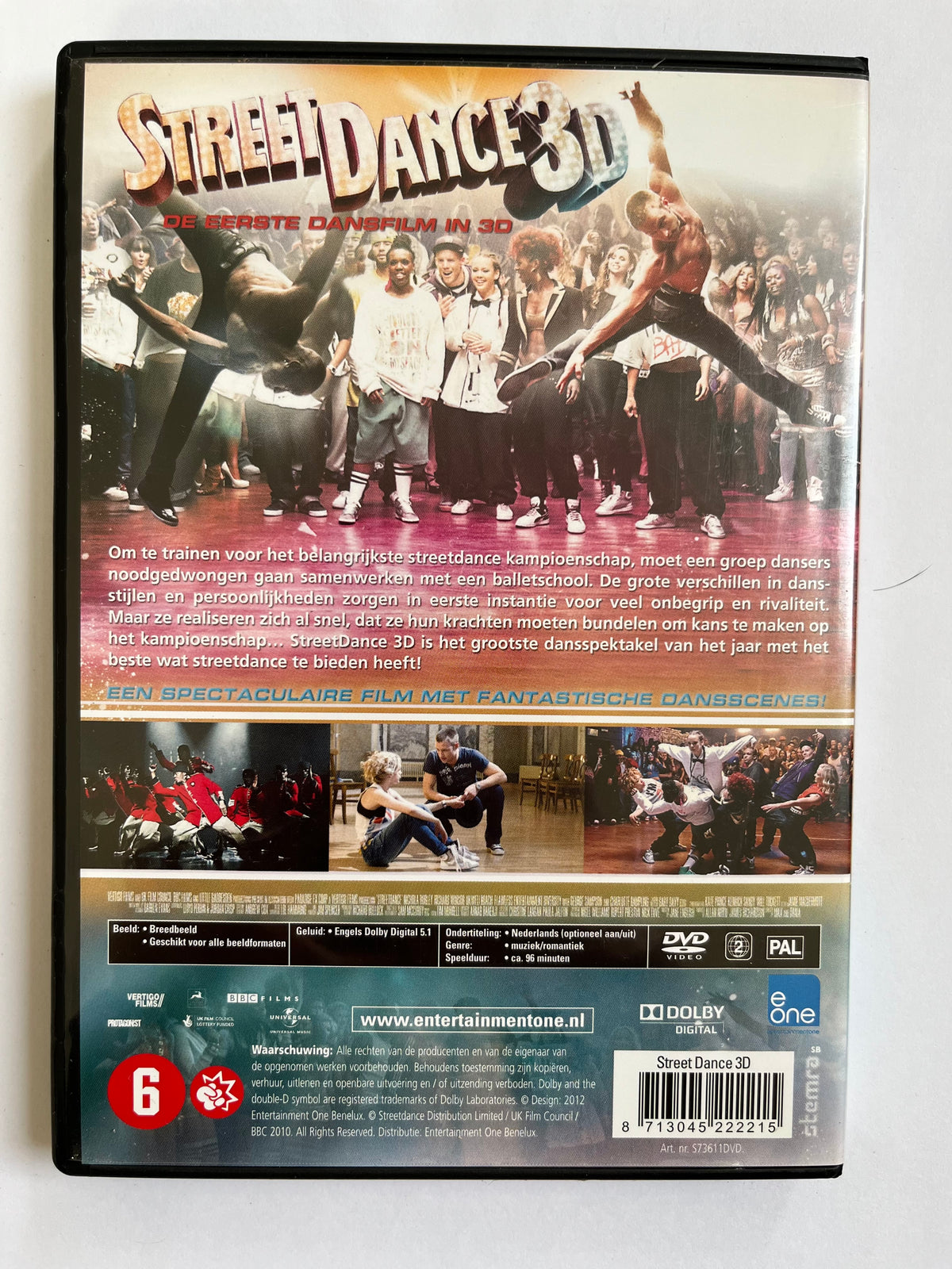 StreetDance 3D – DVD (2010) | Includes 3D Glasses