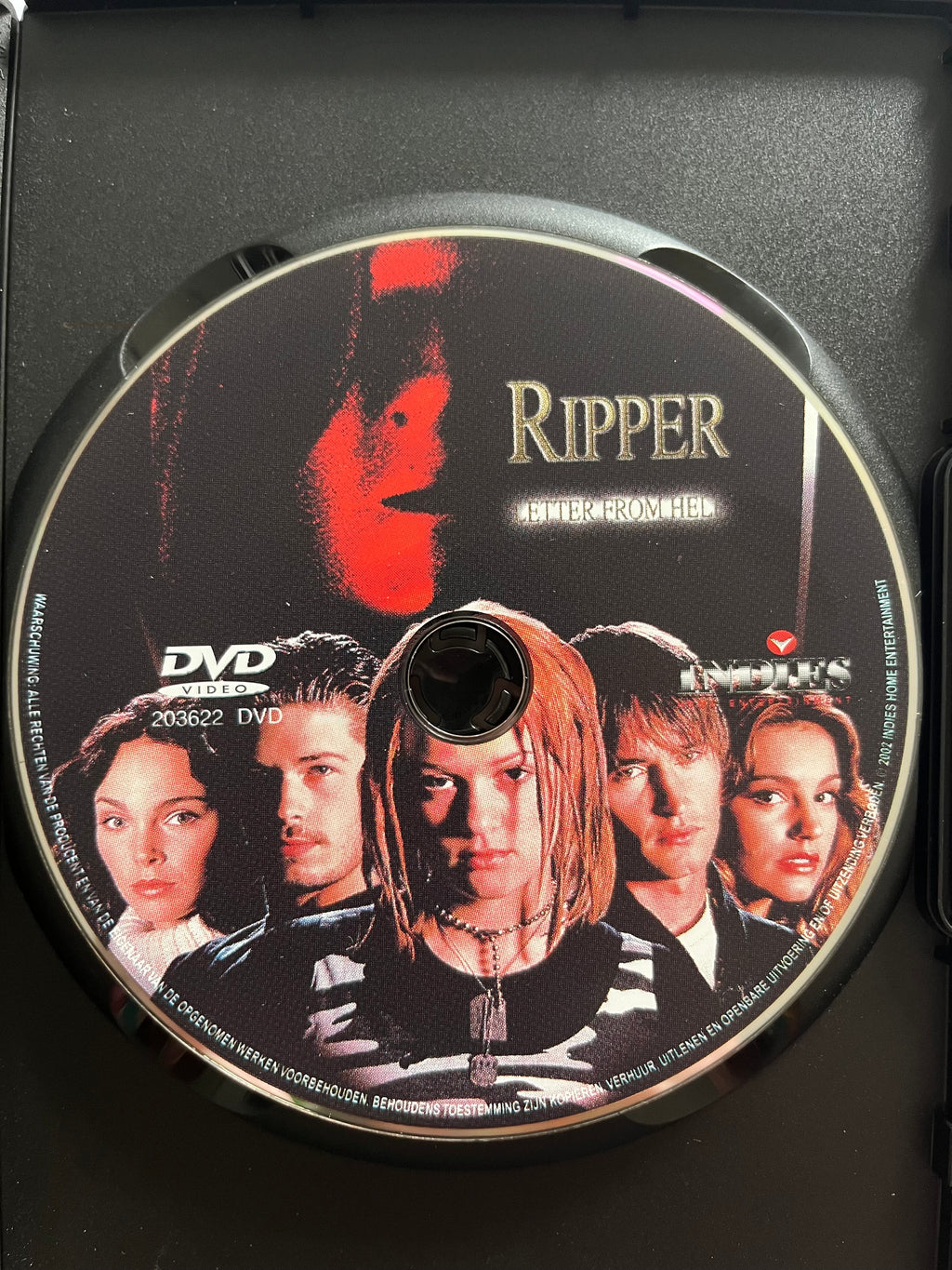 Ripper: Letter from Hell – DVD (2001) | A.J. Cook & Bruce Payne