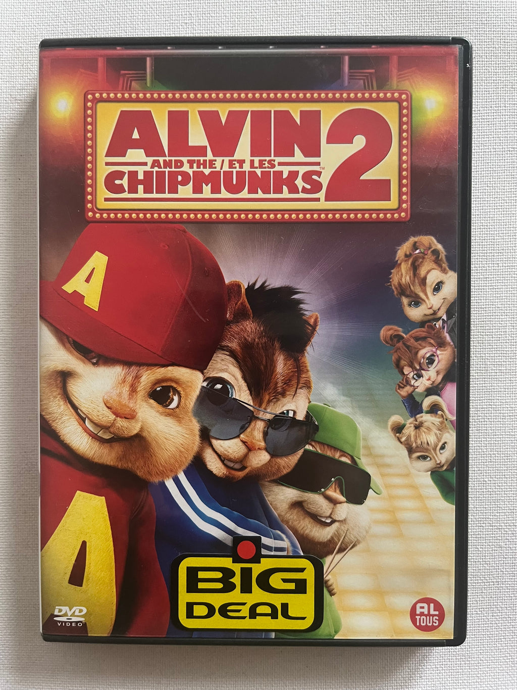 Alvin and the Chipmunks 2: The Squeakquel – DVD (2009) | Jason Lee & The Chipmunks