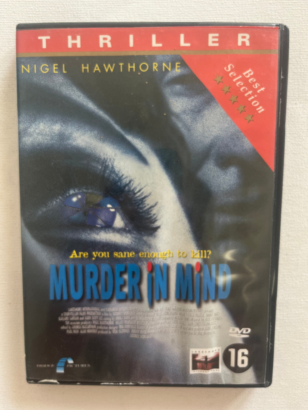 Murder in Mind – DVD (1997) | Nigel Hawthorne & Mary-Louise Parker