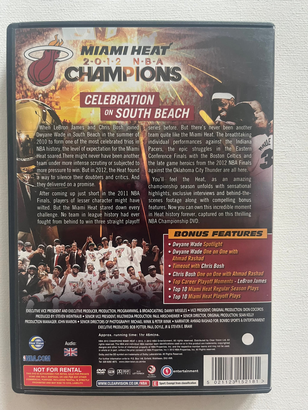 NBA Champions 2012: Miami Heat – DVD (2012) | NBA Finals