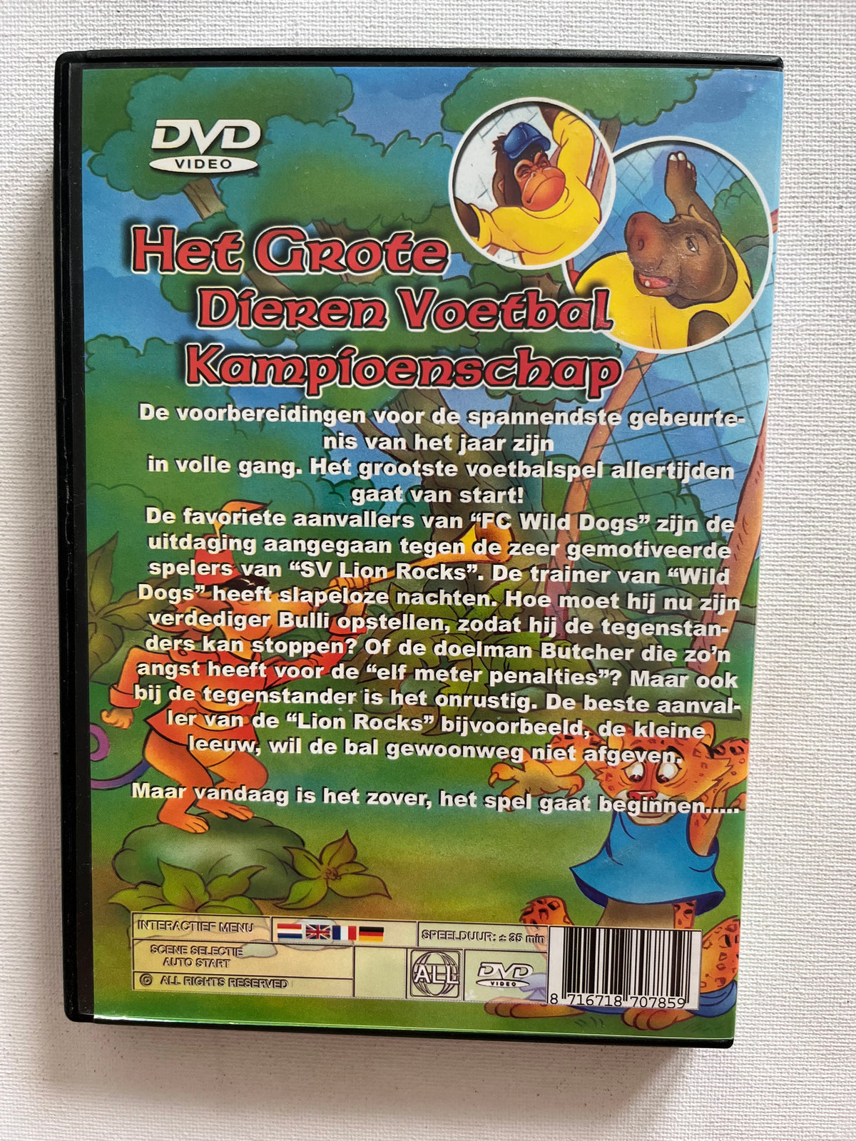 The Great Animal Football Championship – DVD | Animated Family Adventure
