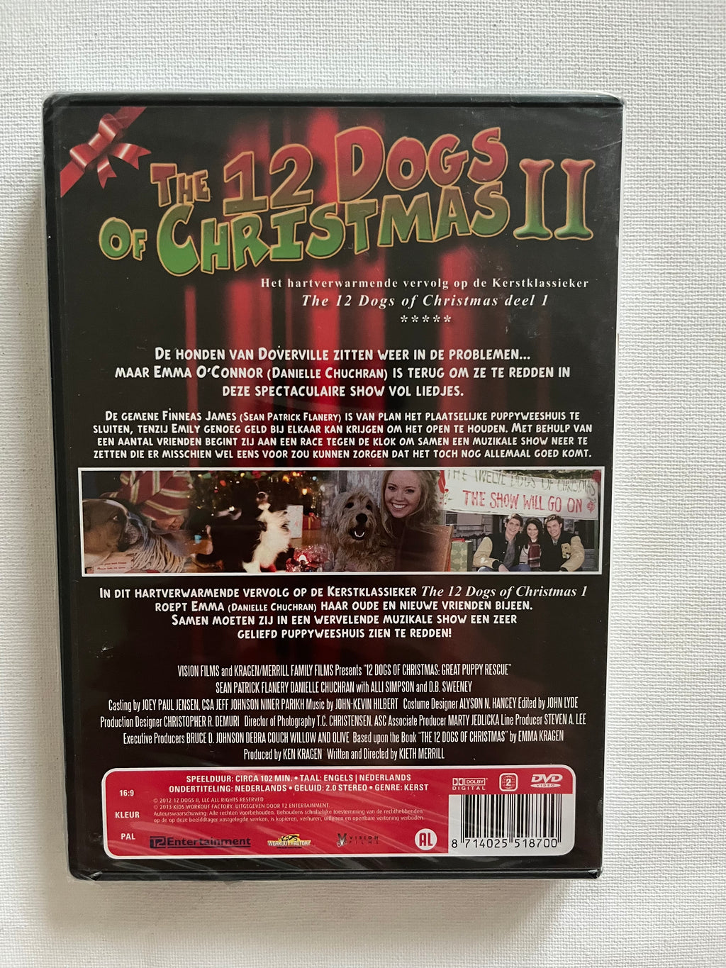 The 12 Dogs of Christmas: Great Puppy Rescue – DVD (2012) | New & Sealed