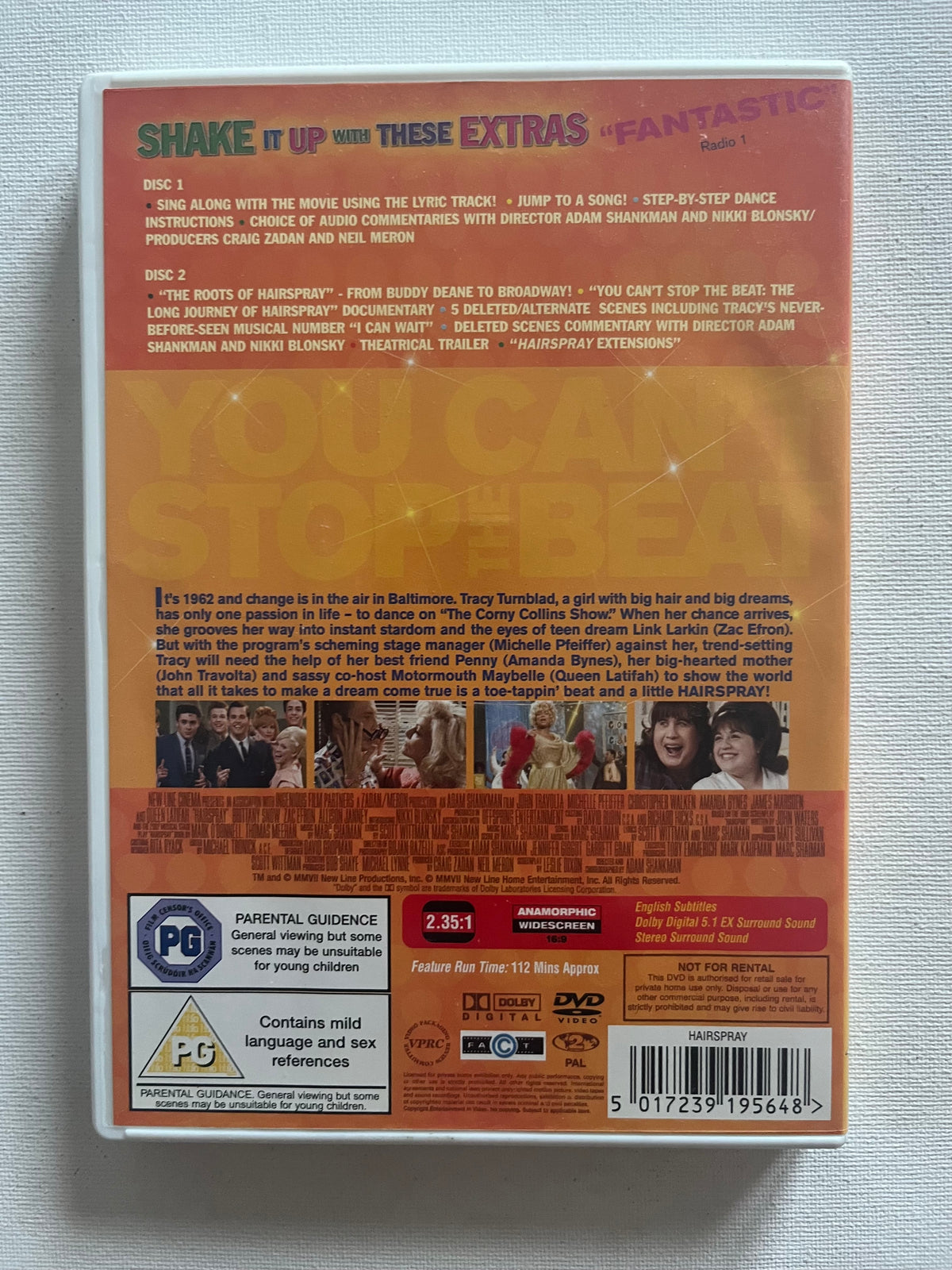 Hairspray – 2-Disc Special Edition DVD (2007) | John Travolta & Nikki Blonsky