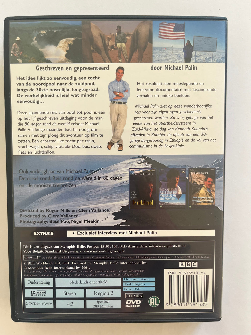 Michael Palin: Pole to Pole – 3-Disc DVD (1992) | Complete BBC Travel Series