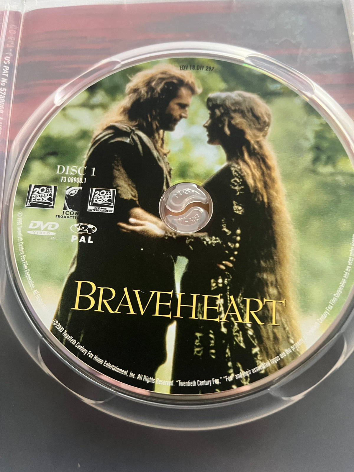 Braveheart – DVD (1995) | Mel Gibson & Sophie Marceau