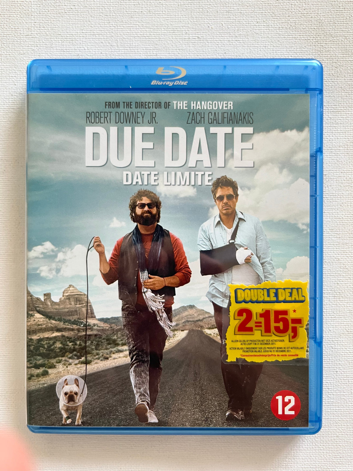 Due Date – Blu-ray (2010) | Robert Downey Jr. & Zach Galifianakis
