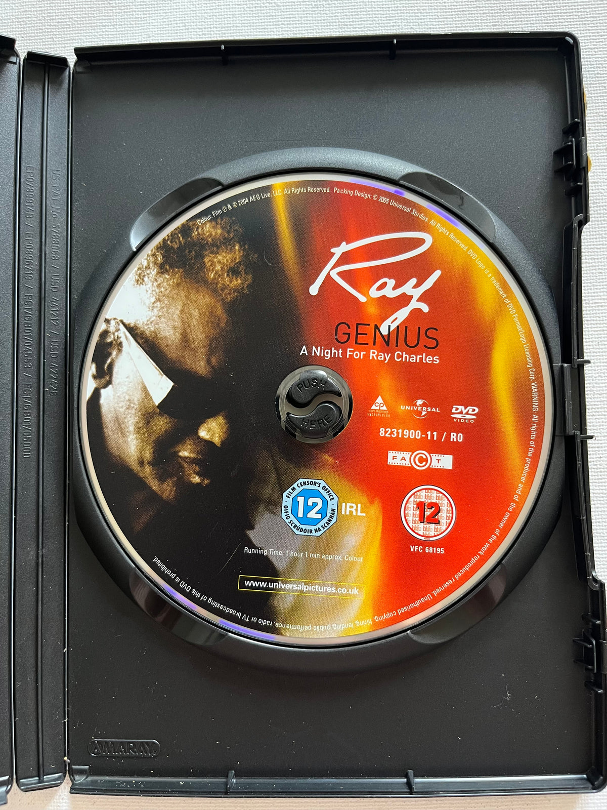 Ray Charles – Genius: A Night for Ray Charles – DVD (2004) | Tribute Concert