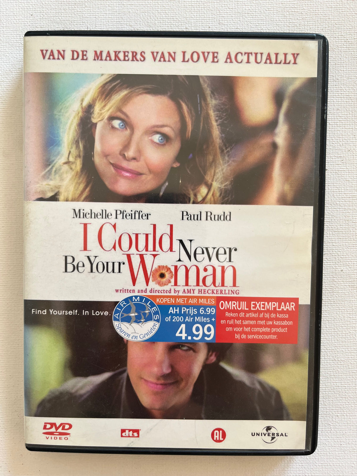 I Could Never Be Your Woman – DVD (2007) | Michelle Pfeiffer & Paul Rudd