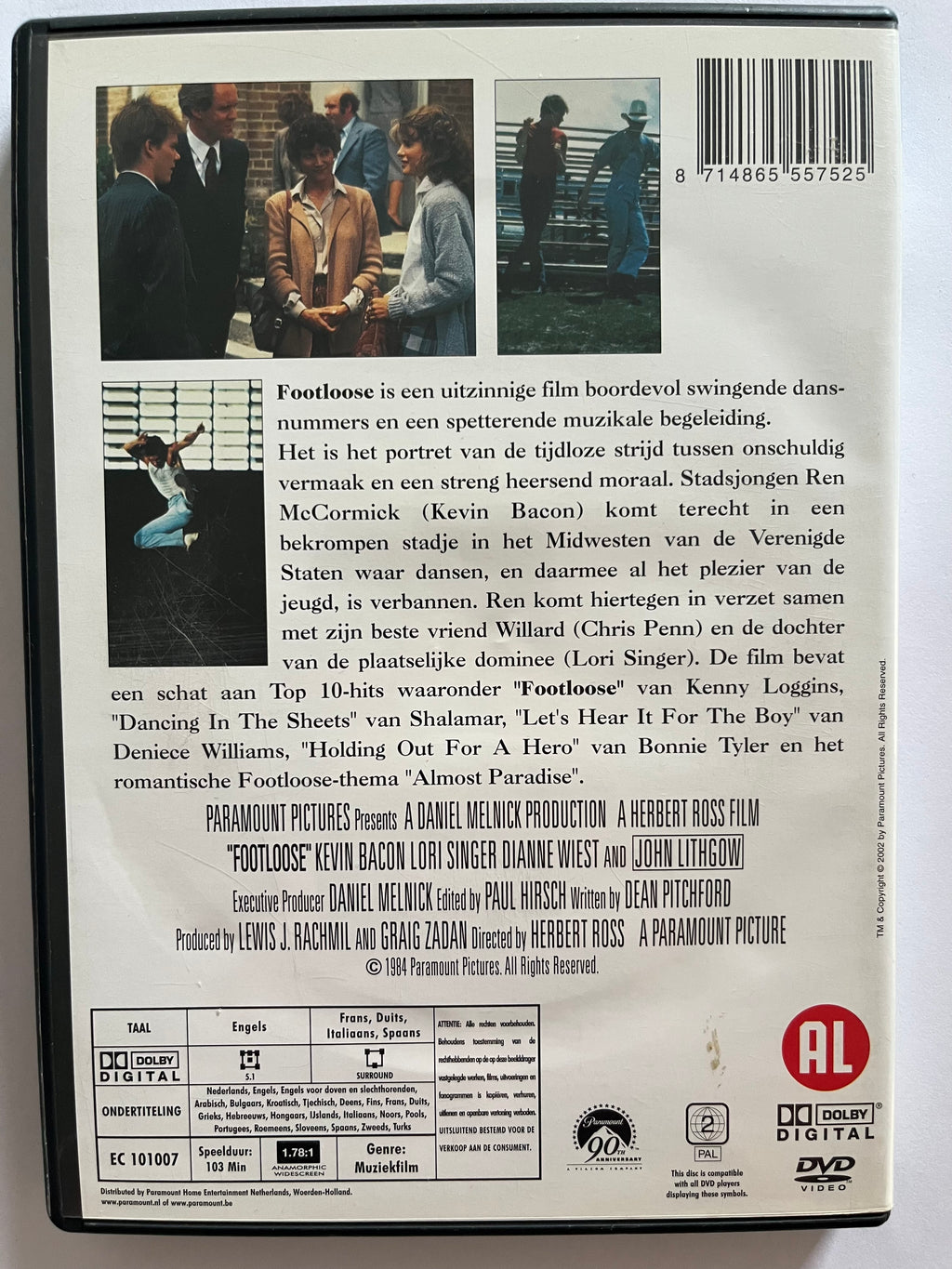 Footloose – DVD (1984) | Kevin Bacon & Lori Singer