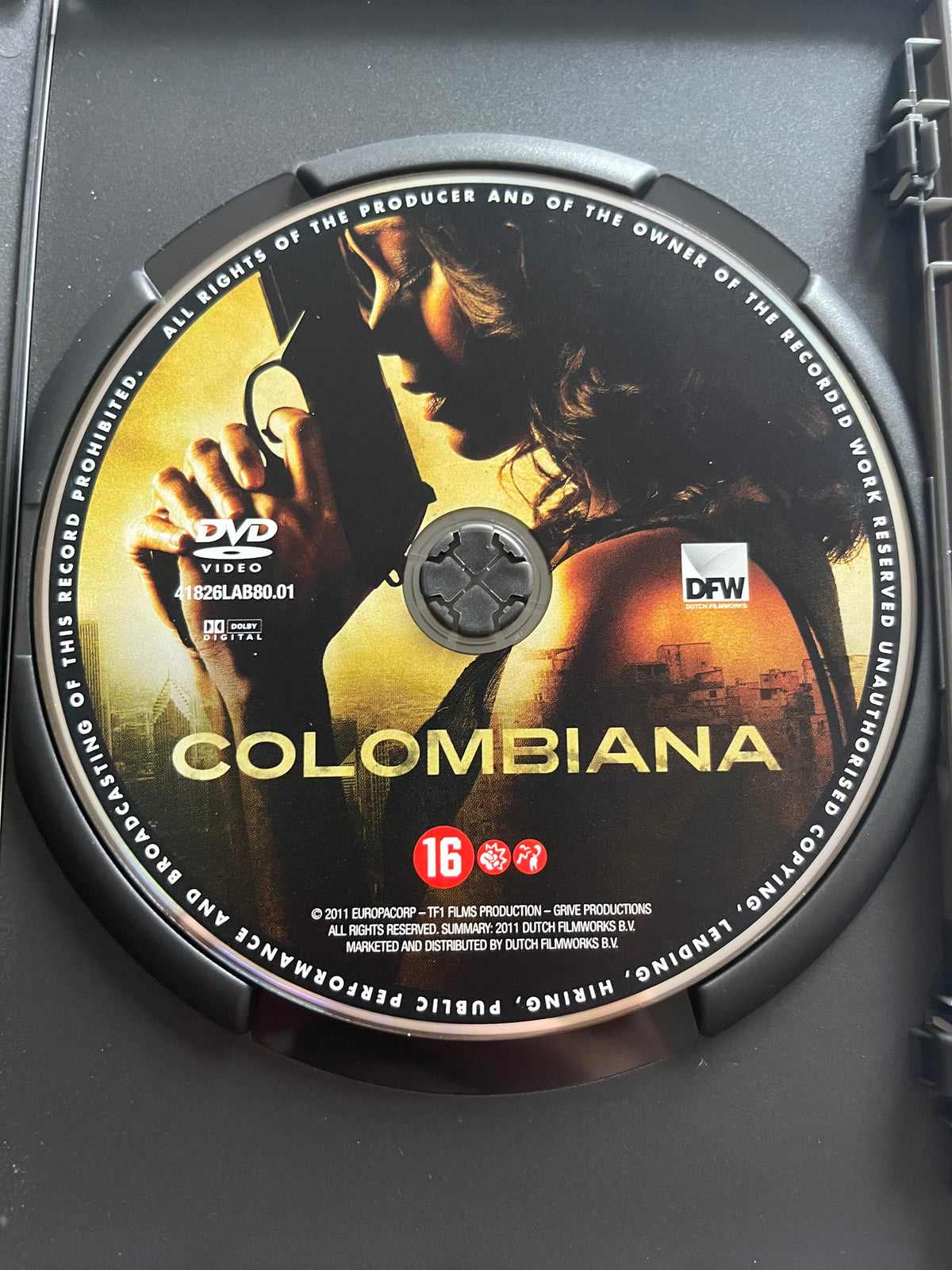 Colombiana – DVD (2011) | Zoe Saldaña & Michael Vartan