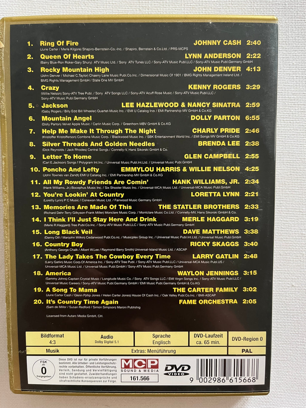 Country Gold – DVD | Classic Country Music Collection