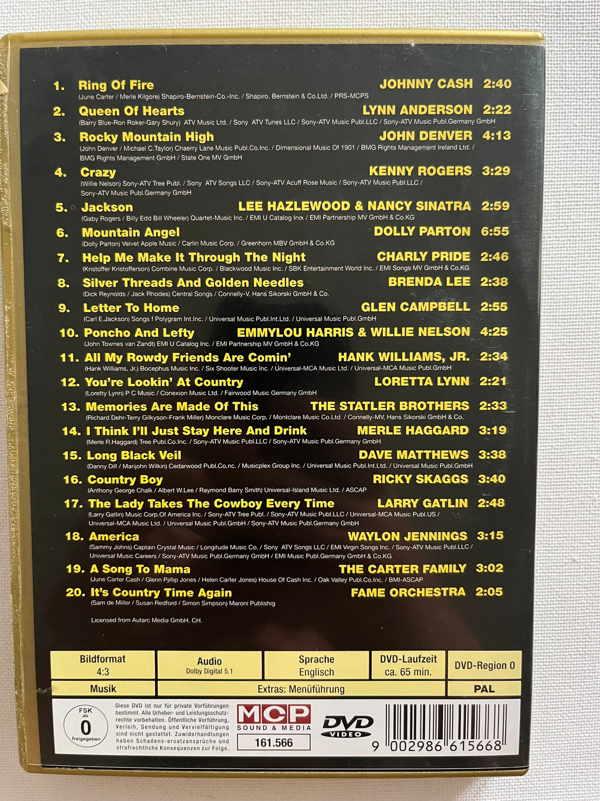 Country Gold – DVD | Classic Country Music Collection