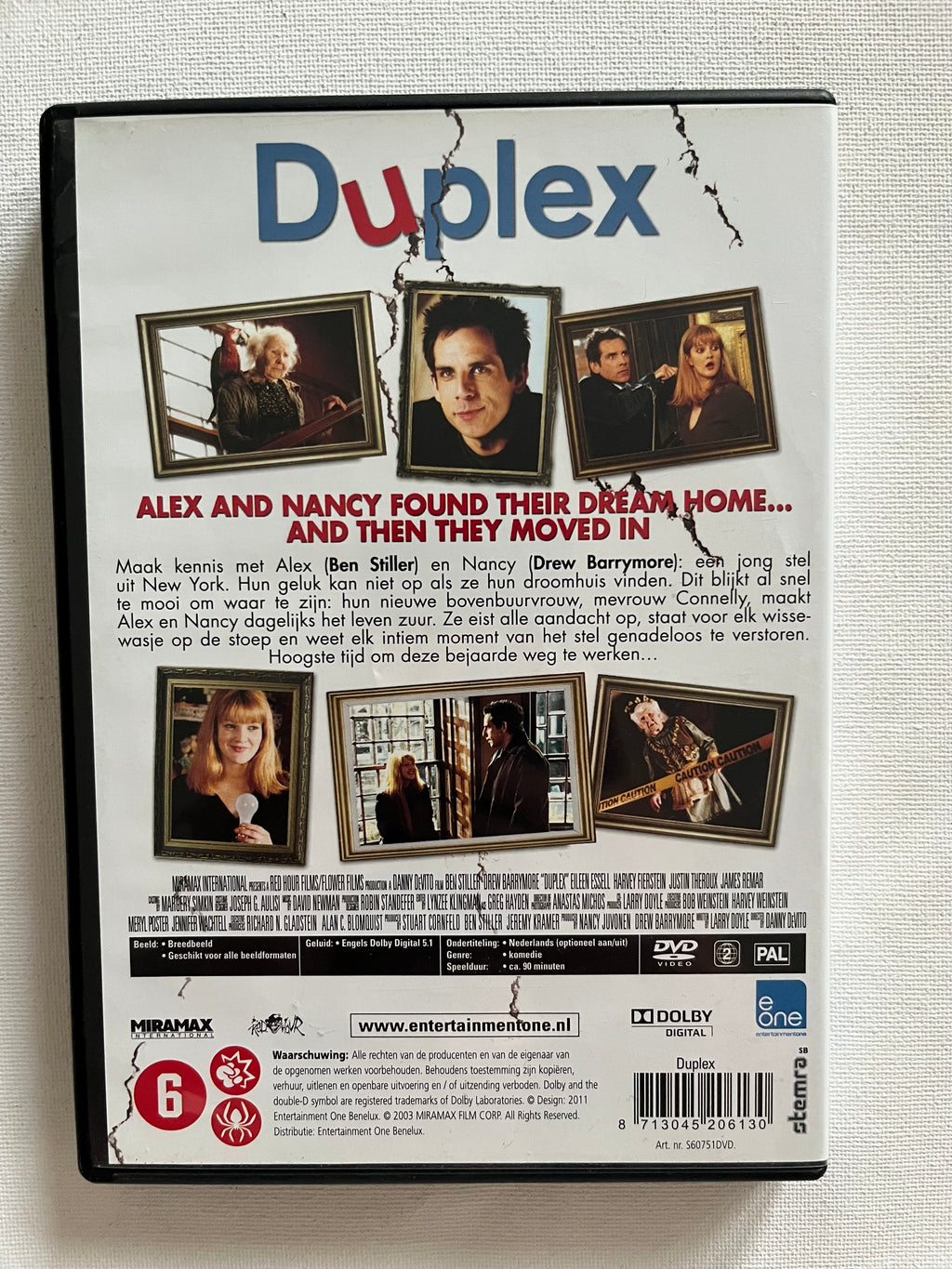 Duplex – DVD (2003) | Ben Stiller & Drew Barrymore