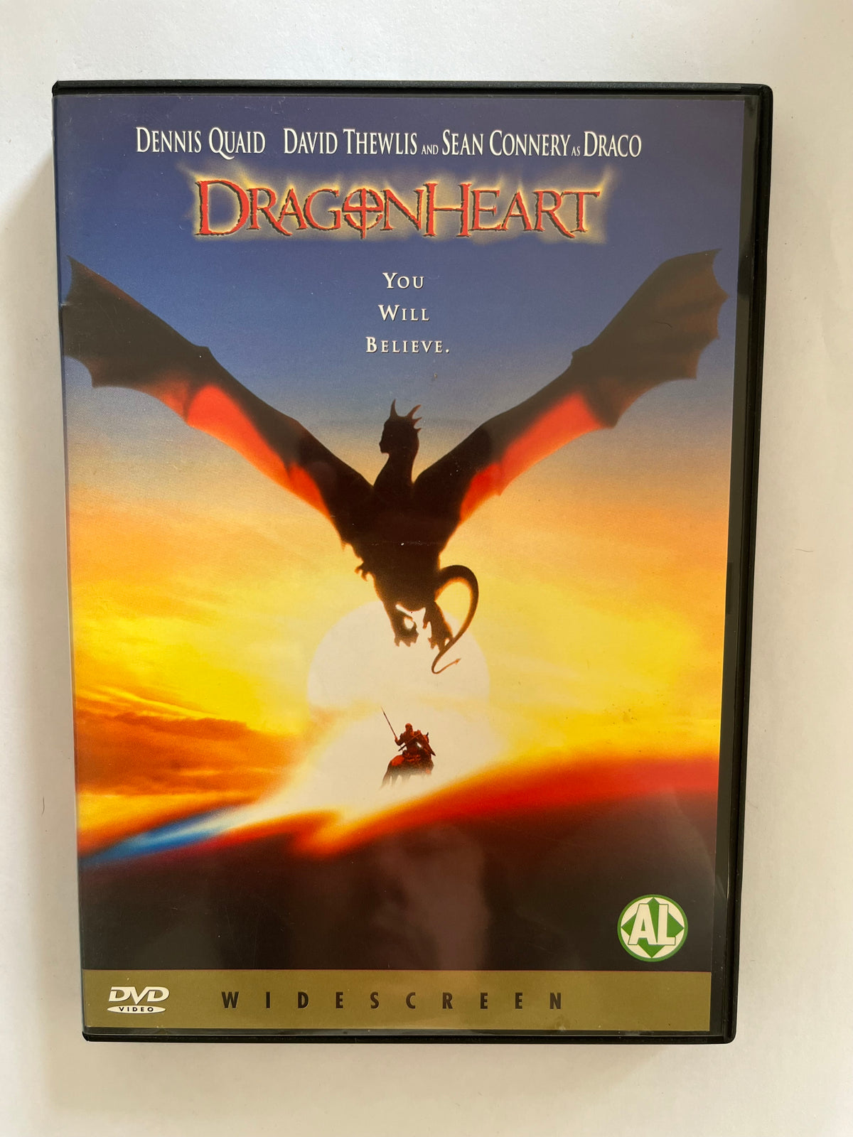 Dragonheart – DVD (1996) | Dennis Quaid & Sean Connery